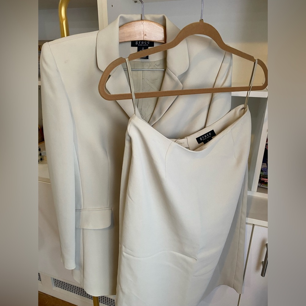 Grace Dane Lewis Skirt Suit US Size 8
